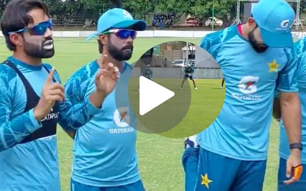 Mohammad Rizwan's Intense Chat With Pakistan Players Ahead Of Zimbabwe Series - Watch